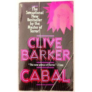 1989 Cabal Clive Barker 4 Horror Stories Vintage Paperback 1st Pocket Books F22